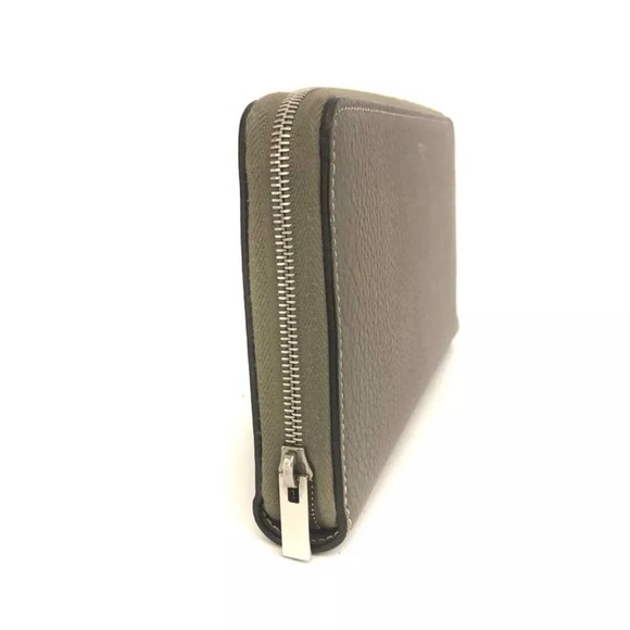 228 Celine Leather Zipped  Around Long Wallet - Picture 4 of 9